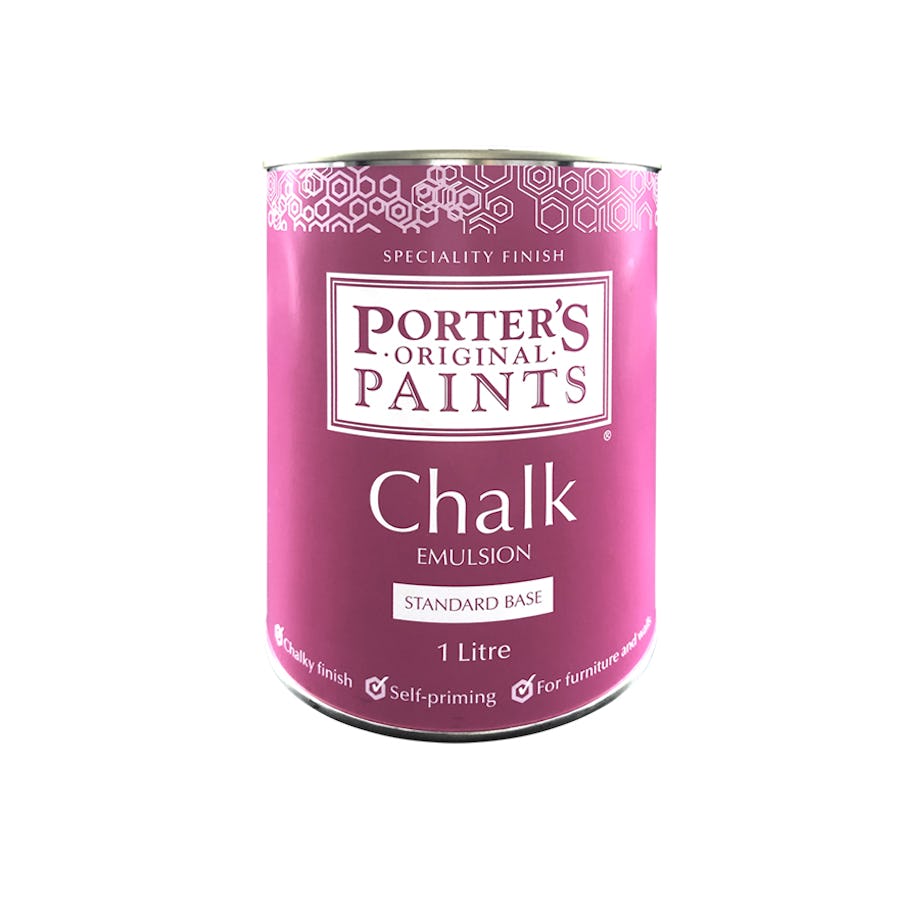 Porter's Paints Chalk Emulsion Clear 1L